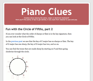 Piano Clues